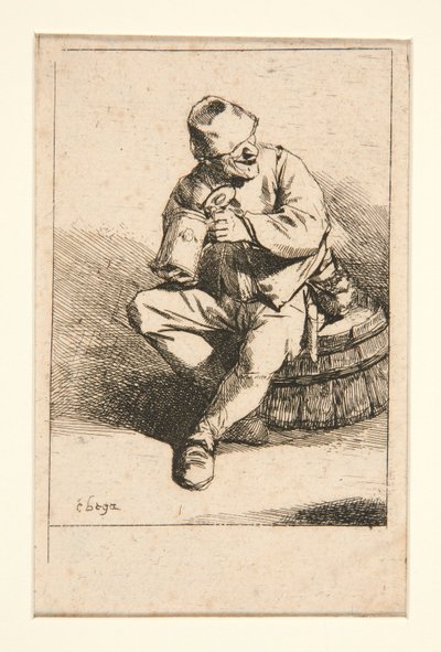 饮酒者 作者 Cornelis Pietersz Bega