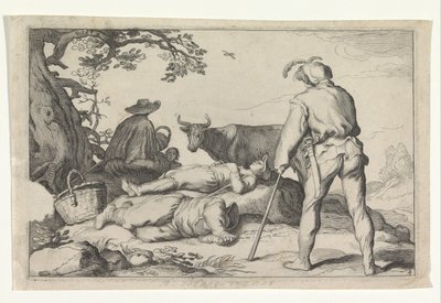 Veehoeders
Vier pastorale scènes（系列名称）
可爱的奥蒂亚（系列名称） 作者 Cornelis Bloemaert (II) (可能)