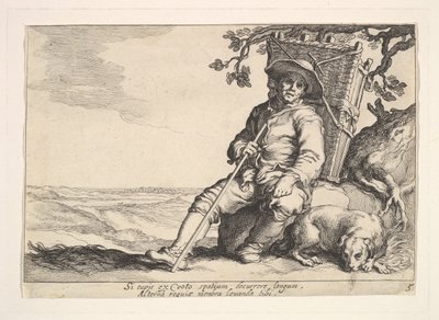 职业的乐趣。 作者 科尼利斯·布洛埃马特（Cornelis Bloemaert）