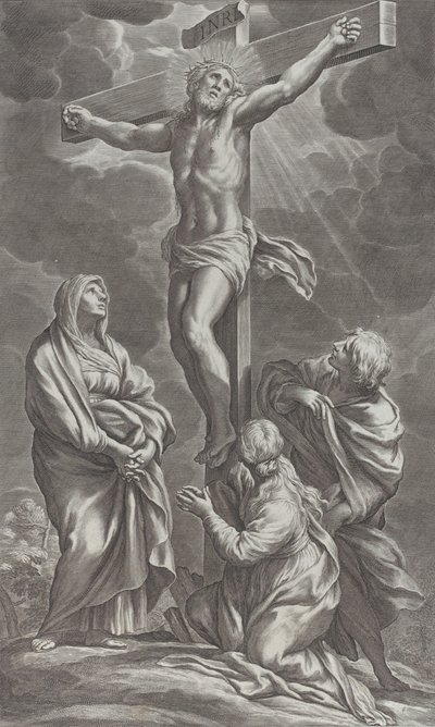 十字架》，1662年。 作者 科尼利斯·布洛埃马特（Cornelis Bloemaert）