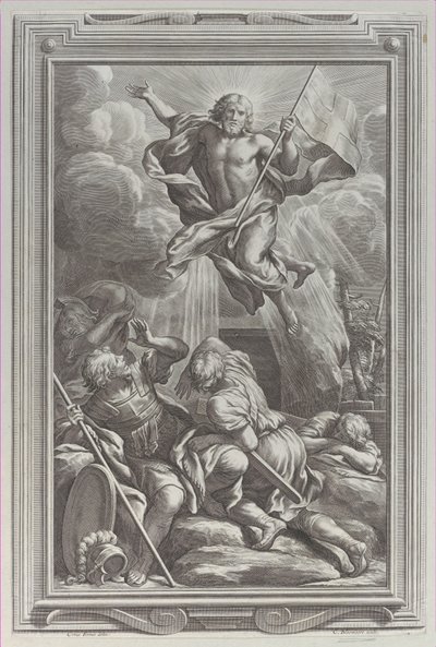 复活》，1662年。 作者 科尼利斯·布洛埃马特（Cornelis Bloemaert）