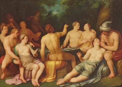 1619年洪水前的世界腐败 作者 Cornelis Cornelisz van Haarlem