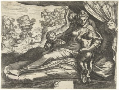 爱（Caritas） 作者 科尼利斯·科尔特（Cornelis Cort）