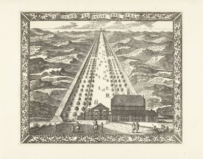 Schevelingse Zee Straat (Scheveningseweg) 景观
Schevelingse Zee Straat（物体上的标题） 作者 科内利斯·埃兰兹