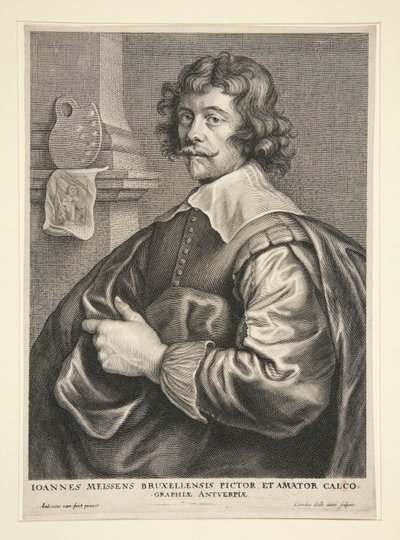 Joannes Meissens，布鲁塞尔画家和出版商 作者 科内利斯·加勒二世