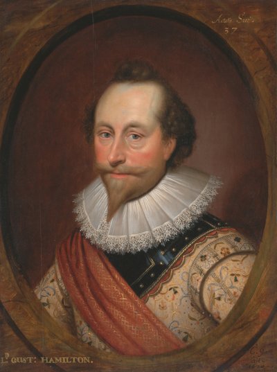 亚历山大·邓普爵士的肖像，1620年 作者 Cornelis Janssens van Ceulen