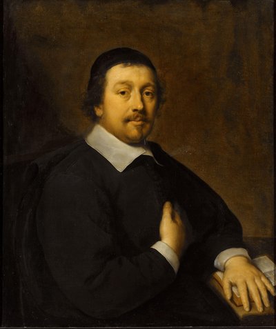 约翰-凡-索默伦（1622-76 年）肖像
约翰-凡-索默伦（1622-76 年）。奈梅亨大养老金领取者 作者 科内利斯·琼森·范·塞伦 (I)