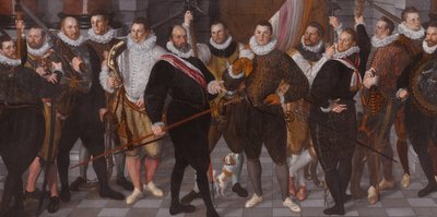 Dirck Jacobsz Rosecrans上尉和Pauw中尉的连队 作者 科内利斯凯特尔