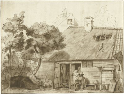 Tekenaar voor boerderij 作者 亚伯拉罕·弗纳里斯（Abraham Furnerius）