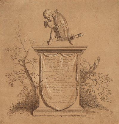 标题页，1765年。 作者 科内利斯·普洛斯·范·阿姆斯特尔