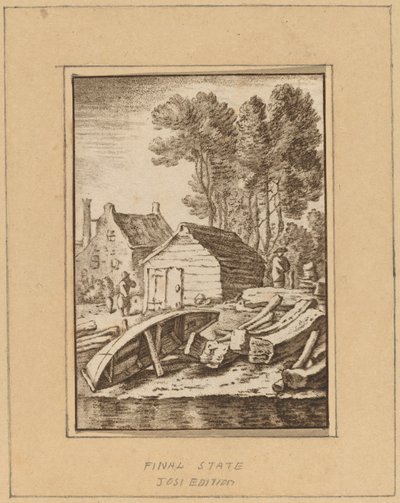 船厂 作者 在 Herman Saftleven 之后的 Cornelis Ploos van Amstel