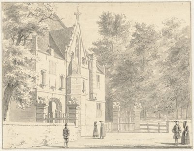 埃丹 (Edam) 格罗特柯克 (Grote Kerk) 的后部 作者 科内利斯·普龙克