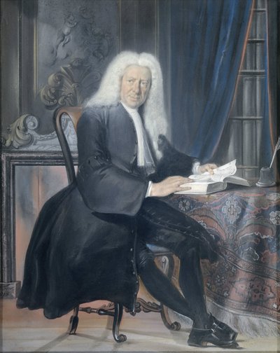 卡里尔-布曼（1673-1747 年）。阿姆斯特丹的烟草商和诗人 作者 Cornelis Troost