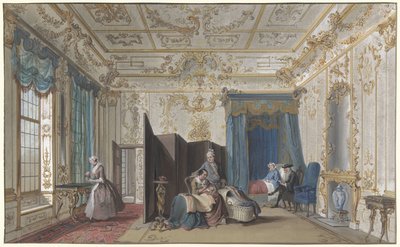 苗圃 作者 Cornelis Troost