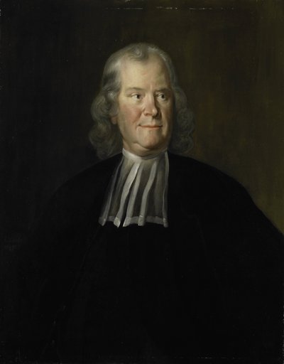 莱顿大学教授、医生赫尔曼·布尔哈夫 (Herman Boerhaave) 的肖像 作者 Cornelis Troost