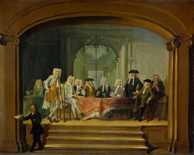 阿姆斯特丹施舍孤儿院摄政者 作者 Cornelis Troost