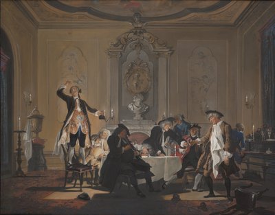 “有在小屋里谣言” 作者 Cornelis Troost