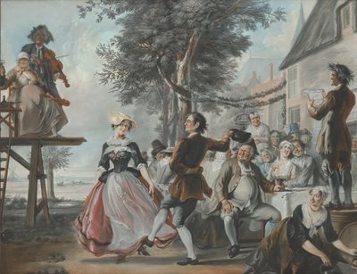 克洛里斯和罗西的婚礼 作者 Cornelis Troost