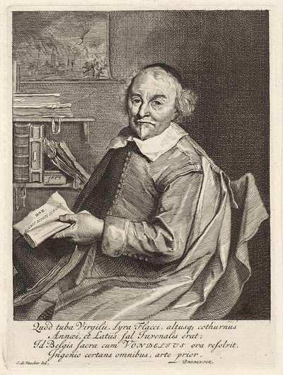 酒吧Joost van den Vondel。 1657 作者 科尼利斯·维舍
