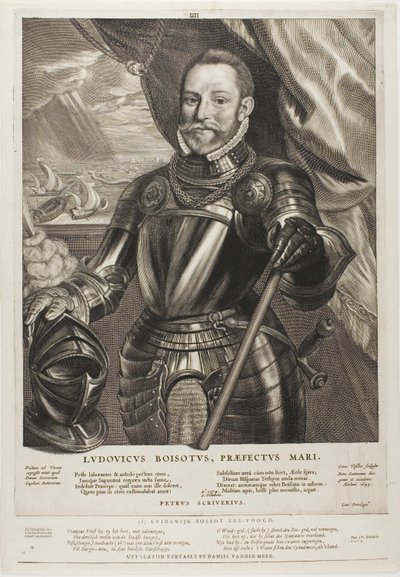 洛德韦克·博伊索 (Lodewijk Boisot)，泽兰海军上将，来自《四人人物》的第 4 版 作者 科尼利斯·维舍