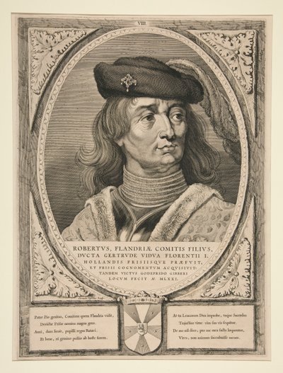 罗伯特斯，弗兰德里亚-科米蒂斯-菲利乌斯（Robertus, Flandriae Comitis Filius 作者 科尼利斯·维舍