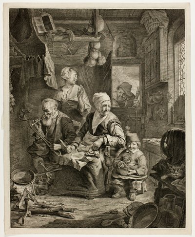 煎饼女人 作者 Cornelis Visscher