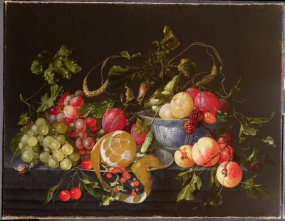 水果静物 作者 Cornelis de Heem