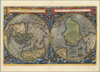 Hemispheriu ab Aequinoctiali Linea, ad Circulu Poli Arctici, 1593 年 作者 Cornelis de Jode