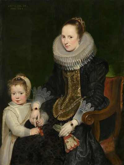 母亲和孩子 作者 Cornelis de Vos