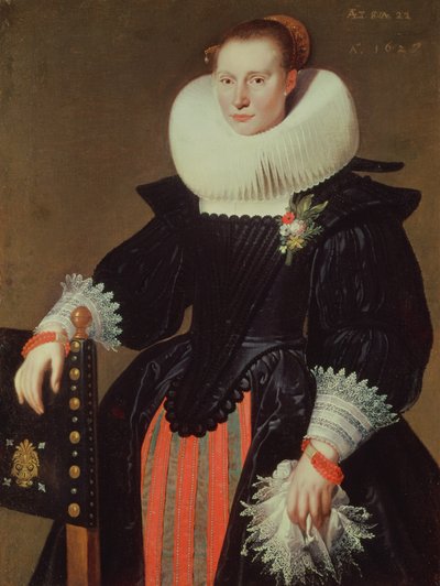 一个女人的肖像 作者 Cornelis de Vos