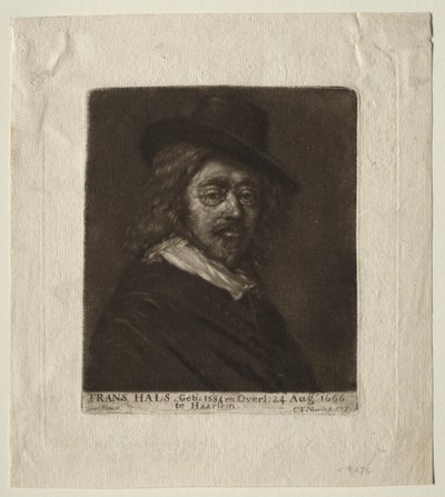 弗朗斯·哈尔斯（Frans Hals），1761年。 作者 科内利斯·范·诺德