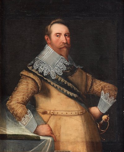 瑞典的古斯塔夫·阿道夫（Gustavus Adolphus），1625年 作者 Cornelius Arendtz