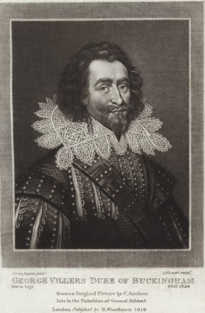 乔治维莱尔白金汉公爵 作者 科尼利厄斯·詹森·范·科伦（Cornelius Janssen van Ceulen）