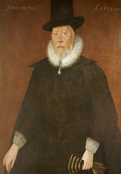 威廉诺伍德，1619年 作者 科尼利厄斯·詹森·范·科伦（Cornelius Janssen van Ceulen）