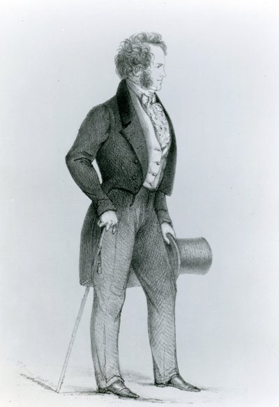 埃德温亨利兰塞尔爵士（1802-73），由托马斯麦克莱恩出版，1843年 作者 阿尔弗雷德·奥赛伯爵