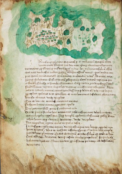 帕克索斯图，约 1420 年（牛皮纸） 作者 克里斯托弗·布翁德尔蒙蒂