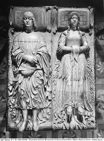 Ludovico Sforza 和 Beatrice d