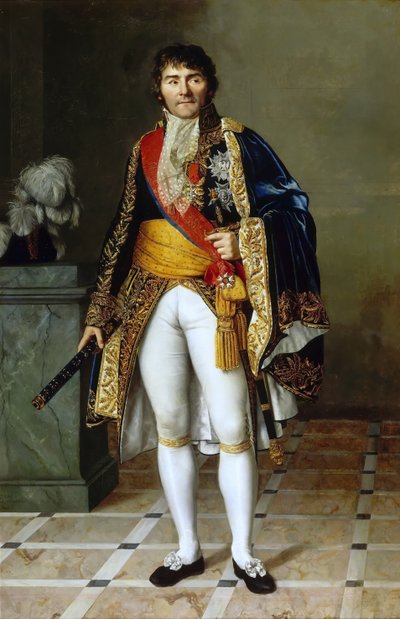 帝国元帅弗朗索瓦-约瑟夫-勒菲弗尔1755-1820年的画像 作者 Césarine Henriette Davin Mirvault