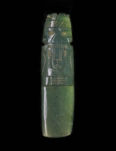 斧神凯尔特人，公元500-1000年（玉） 作者 文化瓜纳卡斯特尼科亚