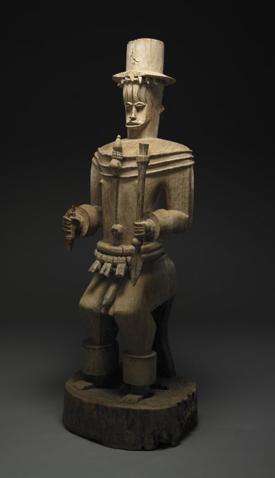 创始人英雄Owedjebo的祖先形象 作者 Culture Urhobo