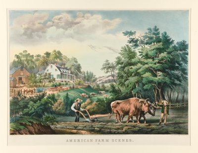 American Farm Scenes./ No. 作者 库里尔和艾夫斯