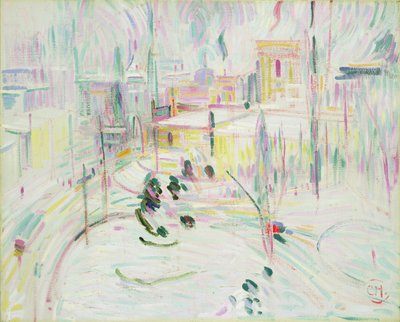 柏林在冬天，1912-14 作者 库特·赫尔曼