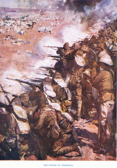1915年的Omdurman战役1898年 作者 赛勒斯·库尼奥