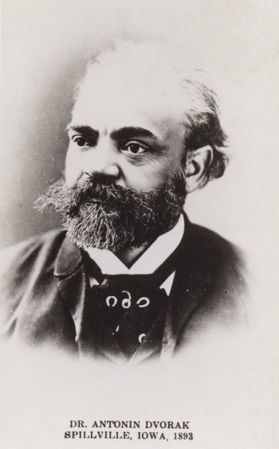 爱丁堡斯皮尔维尔的Antonin Dvorak，1893年 作者 捷克摄影师