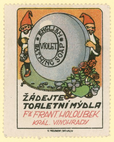 Frantisek Holoubek紫罗兰英式沐浴皂 作者 捷克学派