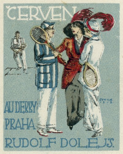 六月。 Au Derby Rudolf Dole时装秀，布拉格 作者 Czech School