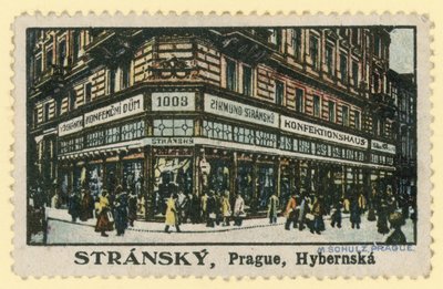 Stransky糖果店，Hybernska街，布拉格 作者 捷克学派