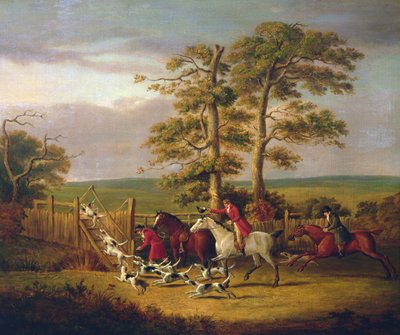 狩猎场景 作者 D. the Younger Wolstenholme