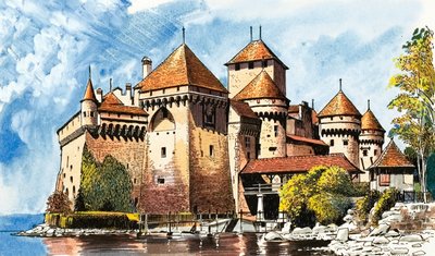 Chateau De Chillon 作者 丹·埃斯科特