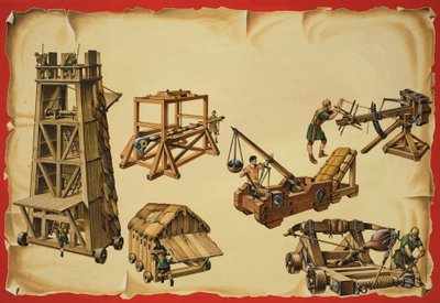 攻城机械（水粉纸） 作者 丹·埃斯科特